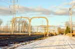 Rail tracks at Allen Park